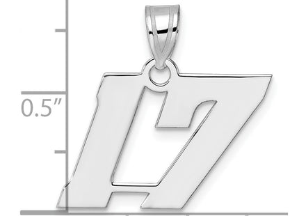 14k White Gold Pendants Style WBN17 - Classique Jewelry Inc.