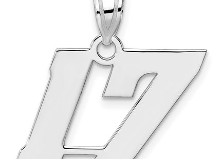 14k White Gold Pendants Style WBN17 - Classique Jewelry Inc.