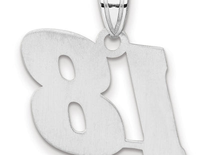 14k White Gold Pendants Style WBN18 - Classique Jewelry Inc.