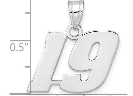 14k White Gold Pendants Style WBN19 - Classique Jewelry Inc.