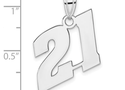 14k White Gold Pendants Style WBN21 - Classique Jewelry Inc.