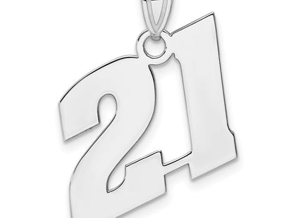 14k White Gold Pendants Style WBN21 - Classique Jewelry Inc.