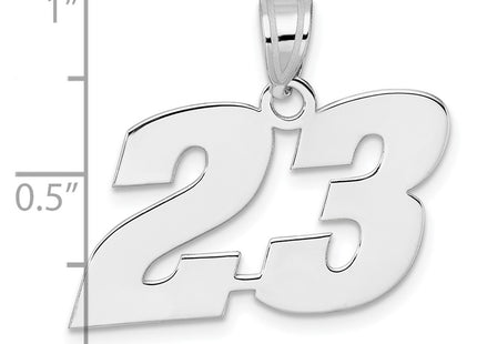 14k White Gold Pendants Style WBN23 - Classique Jewelry Inc.