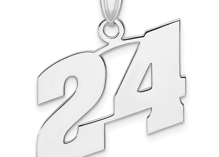 14k White Gold Pendants Style WBN24 - Classique Jewelry Inc.