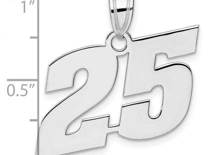 14k White Gold Pendants Style WBN25 - Classique Jewelry Inc.