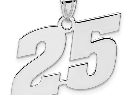 14k White Gold Pendants Style WBN25 - Classique Jewelry Inc.