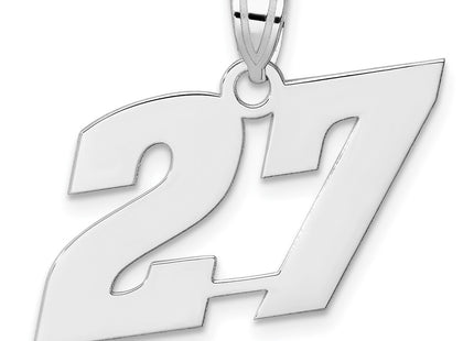 14k White Gold Pendants Style WBN27 - Classique Jewelry Inc.