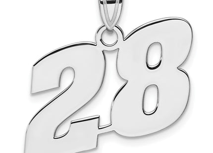 14k White Gold Pendants Style WBN28 - Classique Jewelry Inc.