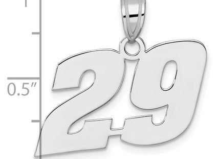 14k White Gold Pendants Style WBN29 - Classique Jewelry Inc.