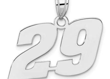 14k White Gold Pendants Style WBN29 - Classique Jewelry Inc.