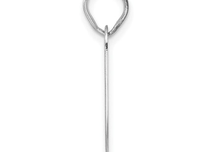 14k White Gold Pendants Style WBN30 - Classique Jewelry Inc.