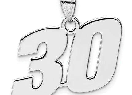 14k White Gold Pendants Style WBN30 - Classique Jewelry Inc.