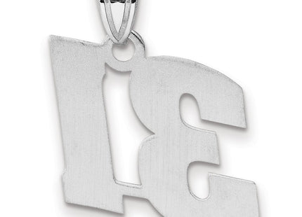 14k White Gold Pendants Style WBN31 - Classique Jewelry Inc.