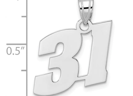 14k White Gold Pendants Style WBN31 - Classique Jewelry Inc.