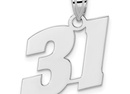 14k White Gold Pendants Style WBN31 - Classique Jewelry Inc.