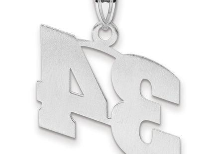 14k White Gold Pendants Style WBN34 - Classique Jewelry Inc.