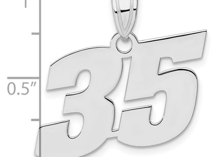 14k White Gold Pendants Style WBN35 - Classique Jewelry Inc.