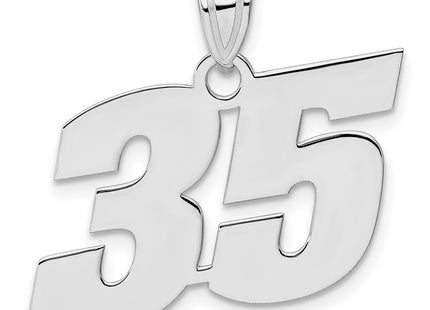 14k White Gold Pendants Style WBN35 - Classique Jewelry Inc.