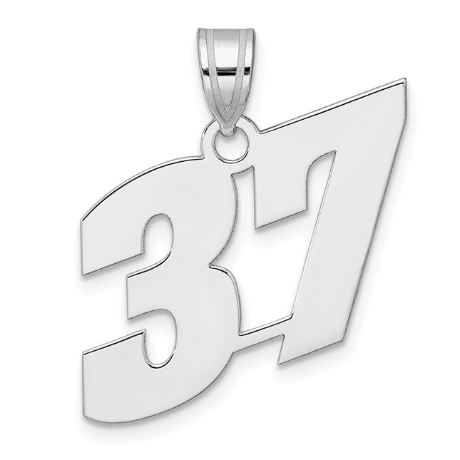 14k White Gold Pendants Style WBN37 - Classique Jewelry Inc.