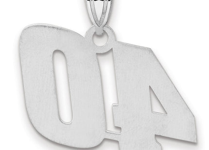 14k White Gold Pendants Style WBN40 - Classique Jewelry Inc.