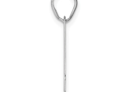 14k White Gold Pendants Style WBN41 - Classique Jewelry Inc.