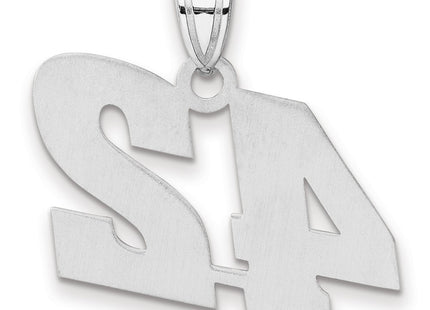 14k White Gold Pendants Style WBN42 - Classique Jewelry Inc.