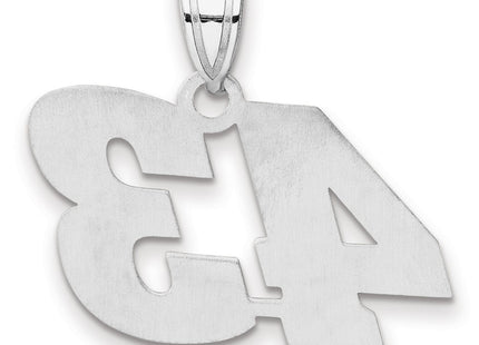 14k White Gold Pendants Style WBN43 - Classique Jewelry Inc.