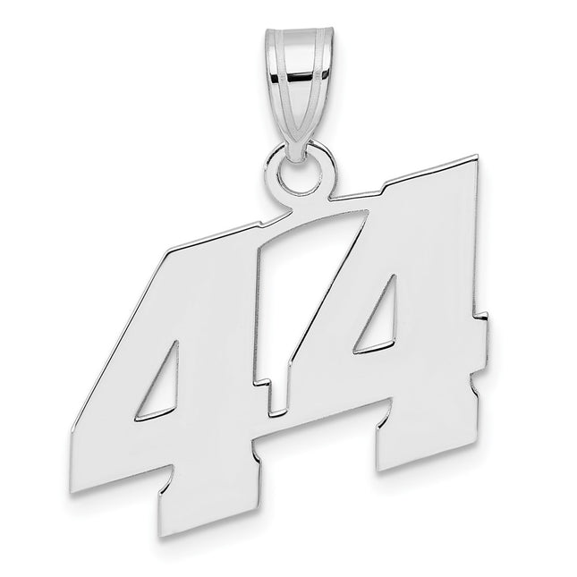 14k White Gold Pendants Style WBN44 - Classique Jewelry Inc.