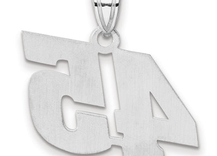 14k White Gold Pendants Style WBN45 - Classique Jewelry Inc.