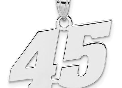 14k White Gold Pendants Style WBN45 - Classique Jewelry Inc.