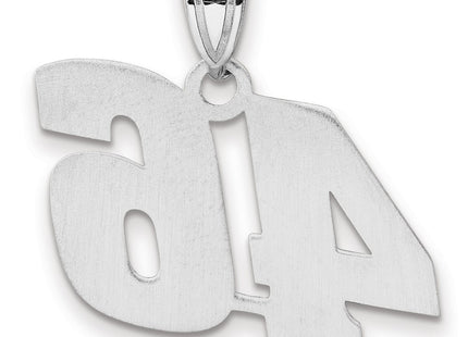 14k White Gold Pendants Style WBN46 - Classique Jewelry Inc.