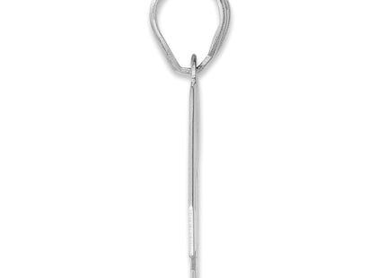 14k White Gold Pendants Style WBN48 - Classique Jewelry Inc.