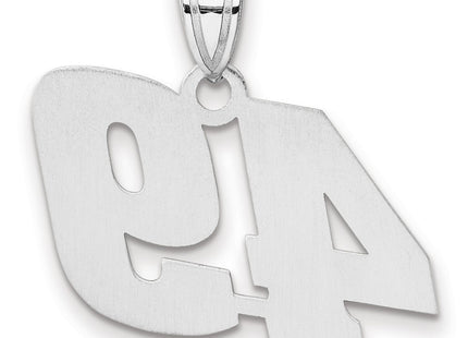 14k White Gold Pendants Style WBN49 - Classique Jewelry Inc.