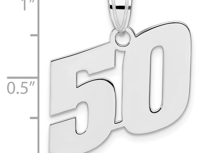 14k White Gold Pendants Style WBN50 - Classique Jewelry Inc.