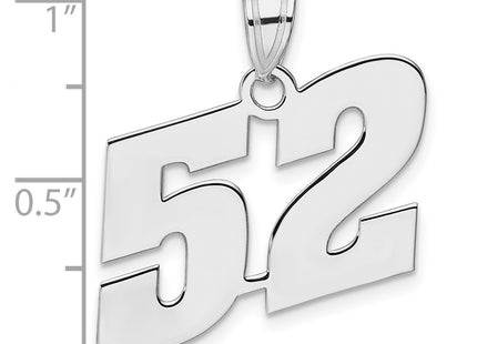 14k White Gold Pendants Style WBN52 - Classique Jewelry Inc.