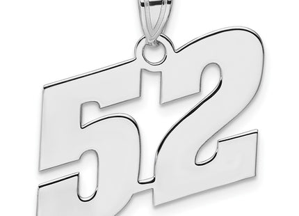 14k White Gold Pendants Style WBN52 - Classique Jewelry Inc.