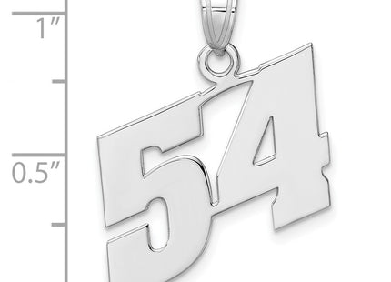 14k White Gold Pendants Style WBN54 - Classique Jewelry Inc.