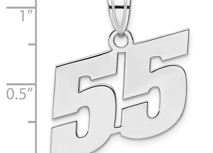 14k White Gold Pendants Style WBN55 - Classique Jewelry Inc.