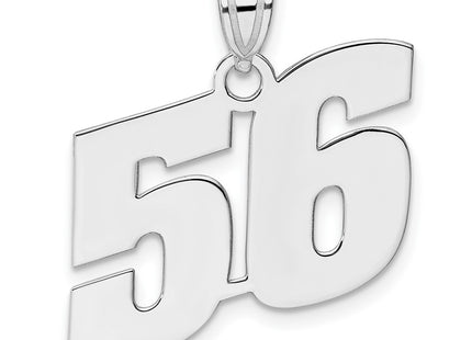 14k White Gold Pendants Style WBN56 - Classique Jewelry Inc.