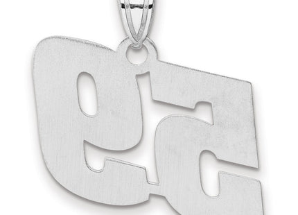 14k White Gold Pendants Style WBN59 - Classique Jewelry Inc.