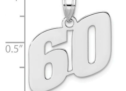 14k White Gold Pendants Style WBN60 - Classique Jewelry Inc.