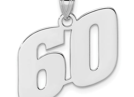 14k White Gold Pendants Style WBN60 - Classique Jewelry Inc.