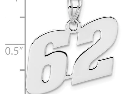 14k White Gold Pendants Style WBN62 - Classique Jewelry Inc.