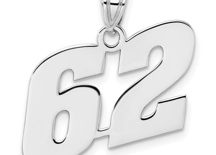 14k White Gold Pendants Style WBN62 - Classique Jewelry Inc.