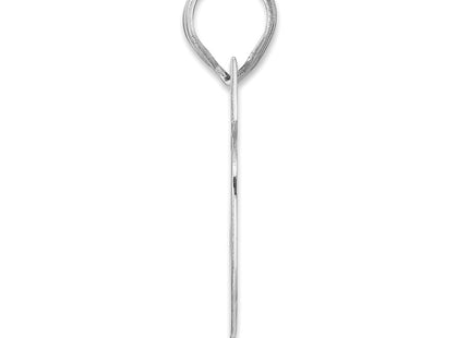 14k White Gold Pendants Style WBN65 - Classique Jewelry Inc.