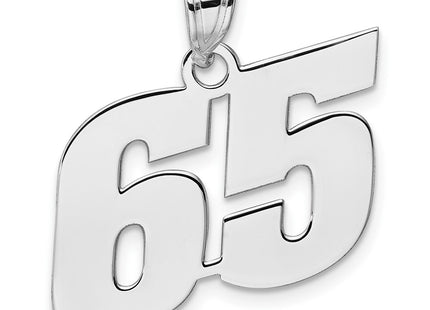 14k White Gold Pendants Style WBN65 - Classique Jewelry Inc.