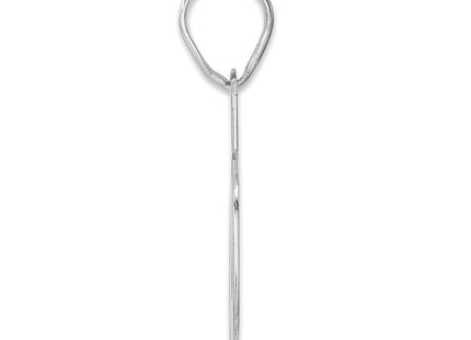 14k White Gold Pendants Style WBN66 - Classique Jewelry Inc.