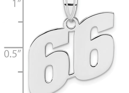 14k White Gold Pendants Style WBN66 - Classique Jewelry Inc.