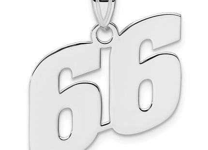 14k White Gold Pendants Style WBN66 - Classique Jewelry Inc.