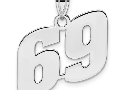 14k White Gold Pendants Style WBN69 - Classique Jewelry Inc.